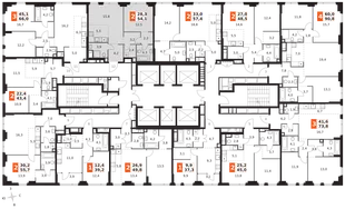 Квартира 2-комн. квартира, 54.1 м² ЖК «Sydney City» Фото 2