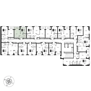Квартира 1-комн. квартира, 34.5 м² ЖК «1-й Ясеневский» Фото 1 Квартира 1-комн. квартира, 34.5 м² ЖК «1-й Ясеневский» Фото 1