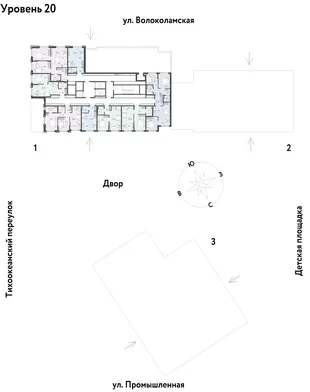 Квартира Студия, 24.59 м² ЖК «Страна Прибрежная» Фото 1 Квартира Студия, 24.59 м² ЖК «Страна Прибрежная» Фото 1