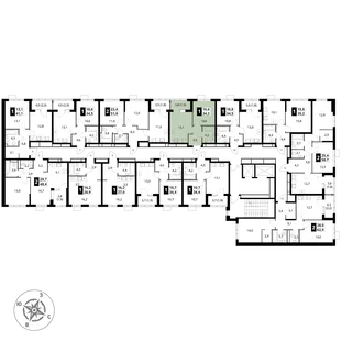Квартира 1-комн. квартира, 34.3 м² ЖК «1-й Ясеневский» Фото 1 Квартира 1-комн. квартира, 34.3 м² ЖК «1-й Ясеневский» Фото 1