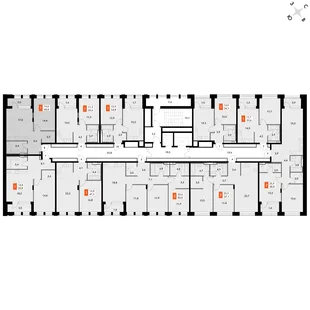 Квартира 1-комн. квартира, 49.2 м² ЖК «Философия» Фото 2 Квартира 1-комн. квартира, 49.2 м² ЖК «Философия» Фото 2