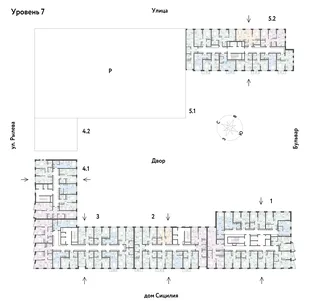 Квартира Студия, 26.05 м² ЖК «Остров-сад» Фото 1 Квартира Студия, 26.05 м² ЖК «Остров-сад» Фото 1