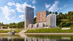 Квартира 4-комн. квартира, 100.9 м² ЖК «Фордевинд» Фото 9 Квартира 4-комн. квартира, 100.9 м² ЖК «Фордевинд» Фото 9