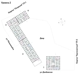 Квартира 2-комн. квартира, 40.37 м² ЖК «Страна Прибрежная» Фото 1