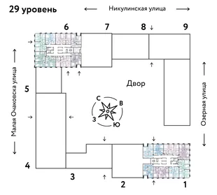 Квартира 2-комн. квартира, 42.9 м² ЖК «Страна.Озёрная» Фото 1 Квартира 2-комн. квартира, 42.9 м² ЖК «Страна.Озёрная» Фото 1