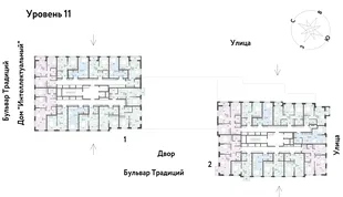 Квартира 3-комн. квартира, 55.91 м² ЖК «Микрорайон Домашний» Фото 30 Квартира 3-комн. квартира, 55.91 м² ЖК «Микрорайон Домашний» Фото 30