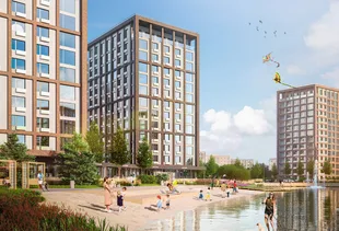 Квартира 2-комн. квартира, 39.2 м² ЖК «Васильевский остров» Фото 2 Квартира 2-комн. квартира, 39.2 м² ЖК «Васильевский остров» Фото 2