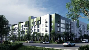 Квартира 1-комн. квартира, 38.95 м² ЖК «Город природы» Фото 8 Квартира 1-комн. квартира, 38.95 м² ЖК «Город природы» Фото 8
