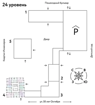 Квартира 3-комн. квартира, 51.38 м² ЖК «Сердце Сибири» Фото 1 Квартира 3-комн. квартира, 51.38 м² ЖК «Сердце Сибири» Фото 1