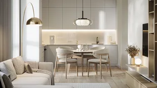 Квартира 2-комн. квартира, 60.85 м² ЖК «Квартал Домашний» Фото 13