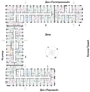 Квартира 2-комн. квартира, 37.37 м² ЖК «Микрорайон Домашний» Фото 1 Квартира 2-комн. квартира, 37.37 м² ЖК «Микрорайон Домашний» Фото 1