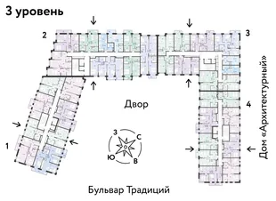 Квартира Студия, 22.29 м² ЖК «Микрорайон Домашний» Фото 1 Квартира Студия, 22.29 м² ЖК «Микрорайон Домашний» Фото 1