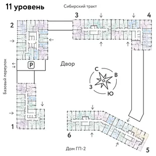 Квартира Студия, 22.22 м² ЖК «Сибирский сад» Фото 1 Квартира Студия, 22.22 м² ЖК «Сибирский сад» Фото 1