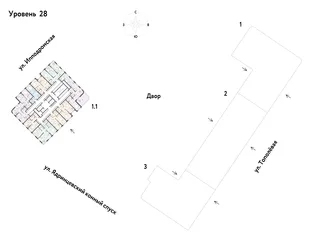 Квартира 3-комн. квартира, 83.93 м² ЖК «Страна.Тополёвая» Фото 1 Квартира 3-комн. квартира, 83.93 м² ЖК «Страна.Тополёвая» Фото 1