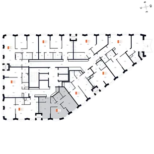 Квартира 2-комн. квартира, 61.6 м² ЖК «Фордевинд» Фото 2 Квартира 2-комн. квартира, 61.6 м² ЖК «Фордевинд» Фото 2