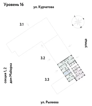 Квартира Студия, 23.03 м² ЖК «Остров-сад» Фото 1 Квартира Студия, 23.03 м² ЖК «Остров-сад» Фото 1