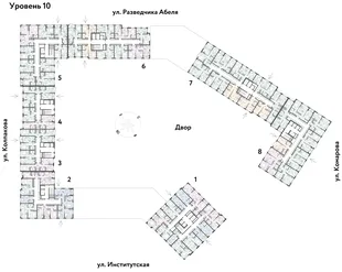 Квартира 2-комн. квартира, 40.87 м² ЖК «Страна.Парковая» Фото 1 Квартира 2-комн. квартира, 40.87 м² ЖК «Страна.Парковая» Фото 1