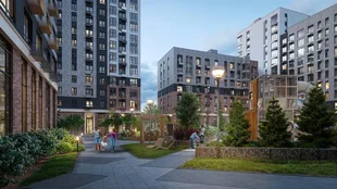 Квартира Студия, 25.6 м² ЖК «1-й Химкинский» Фото 14 Квартира Студия, 25.6 м² ЖК «1-й Химкинский» Фото 14