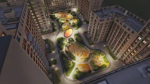 Квартира 2-комн. квартира, 56.1 м² ЖК «Жилой кластер Q на Кулагина» Фото 4