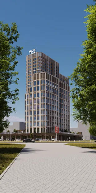 Квартира 1-комн. квартира, 28.24 м² ЖК «YES Горки» Фото 1 Квартира 1-комн. квартира, 28.24 м² ЖК «YES Горки» Фото 1