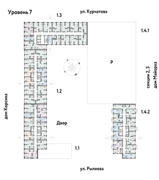 Квартира Студия, 24.85 м² ЖК «Остров-сад» Фото 1 Квартира Студия, 24.85 м² ЖК «Остров-сад» Фото 1