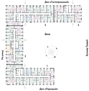 Квартира 2-комн. квартира, 40.69 м² ЖК «Микрорайон Домашний» Фото 1 Квартира 2-комн. квартира, 40.69 м² ЖК «Микрорайон Домашний» Фото 1