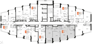 Квартира 3-комн. квартира, 84.7 м² ЖК «Rotterdam» Фото 2 Квартира 3-комн. квартира, 84.7 м² ЖК «Rotterdam» Фото 2