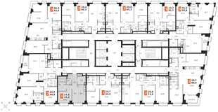 Квартира 1-комн. квартира, 43.6 м² ЖК «Sydney City» Фото 2 Квартира 1-комн. квартира, 43.6 м² ЖК «Sydney City» Фото 2