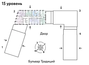 Квартира 2-комн. квартира, 40.82 м² ЖК «Микрорайон Домашний» Фото 1 Квартира 2-комн. квартира, 40.82 м² ЖК «Микрорайон Домашний» Фото 1