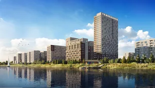 Квартира Студия, 30.83 м² ЖК «Европейский берег 2.0» Фото 3 Квартира Студия, 30.83 м² ЖК «Европейский берег 2.0» Фото 3