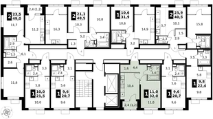 Квартира 1-комн. квартира, 32 м² ЖК «1-й Химкинский» Фото 2 Квартира 1-комн. квартира, 32 м² ЖК «1-й Химкинский» Фото 2