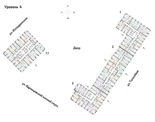 Квартира 2-комн. квартира, 56.78 м² ЖК «Страна.Тополёвая» Фото 1