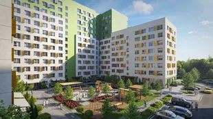 Квартира 1-комн. квартира, 32.9 м² ЖК «Уникод На Залесной» Фото 4