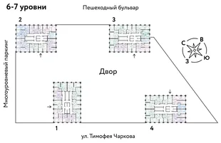 Квартира 4-комн. квартира, 90.04 м² ЖК «Микрорайон Звездный» Фото 1 Квартира 4-комн. квартира, 90.04 м² ЖК «Микрорайон Звездный» Фото 1