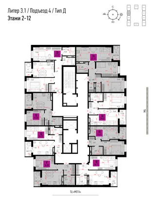 Квартира 1-комн. квартира, 35.96 м² ЖК «Столицыно» Фото 1 Квартира 1-комн. квартира, 35.96 м² ЖК «Столицыно» Фото 1