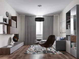 Квартира 1-комн. квартира, 38.8 м² ЖК «Олимп» Фото 18 Квартира 1-комн. квартира, 38.8 м² ЖК «Олимп» Фото 18