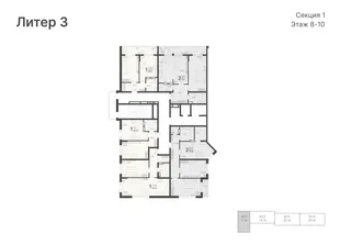 Квартира 2-комн. квартира, 85.63 м² ЖК «Светский лес» Фото 1 Квартира 2-комн. квартира, 85.63 м² ЖК «Светский лес» Фото 1