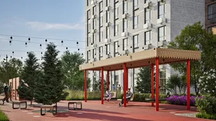 Квартира Студия, 26.89 м² ЖК «Остров-сад» Фото 8 Квартира Студия, 26.89 м² ЖК «Остров-сад» Фото 8