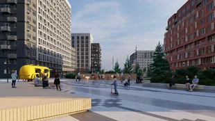 Квартира Студия, 21.44 м² ЖК «Микрорайон Домашний» Фото 12 Квартира Студия, 21.44 м² ЖК «Микрорайон Домашний» Фото 12