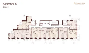 Квартира 1-комн. квартира, 49 м² ЖК «Роялта» Фото 1 Квартира 1-комн. квартира, 49 м² ЖК «Роялта» Фото 1