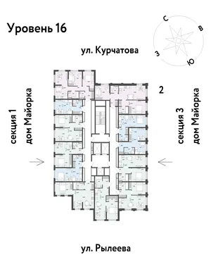 Квартира Студия, 21.39 м² ЖК «Остров-сад» Фото 1 Квартира Студия, 21.39 м² ЖК «Остров-сад» Фото 1