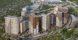 Квартира Студия, 30.3 м² ЖК «1-й Саларьевский» Фото 30
