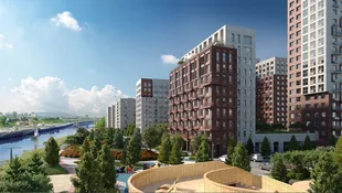 Квартира Студия, 30.83 м² ЖК «Европейский берег 2.0» Фото 5 Квартира Студия, 30.83 м² ЖК «Европейский берег 2.0» Фото 5
