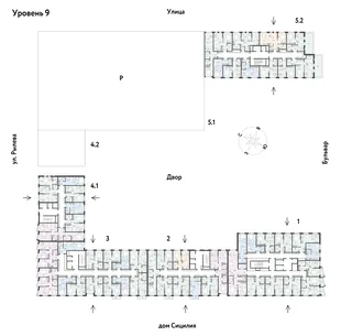 Квартира Студия, 26.79 м² ЖК «Остров-сад» Фото 1 Квартира Студия, 26.79 м² ЖК «Остров-сад» Фото 1