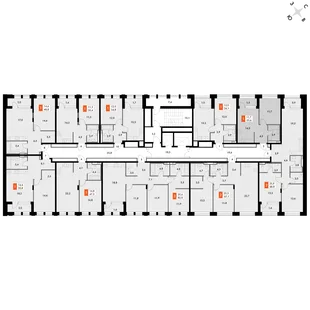 Квартира 1-комн. квартира, 36.3 м² ЖК «Философия» Фото 2 Квартира 1-комн. квартира, 36.3 м² ЖК «Философия» Фото 2