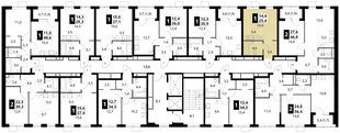 Квартира Студия, 25.4 м² ЖК «1-й Ясеневский» Фото 1