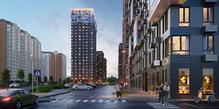 Квартира Студия, 27.29 м² ЖК «Квартал Авиаторов» Фото 3
