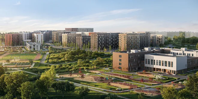 Квартира 1-комн. квартира, 43.4 м² ЖК «Рублевский квартал» Фото 1 Квартира 1-комн. квартира, 43.4 м² ЖК «Рублевский квартал» Фото 1