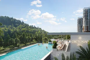 Квартира 1-комн. квартира, 45.97 м² ЖК «Светский лес» Фото 4