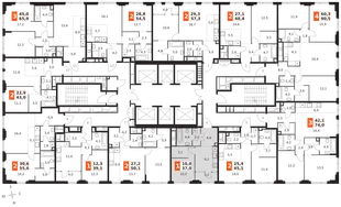 Квартира 1-комн. квартира, 37 м² ЖК «Sydney City» Фото 2 Квартира 1-комн. квартира, 37 м² ЖК «Sydney City» Фото 2